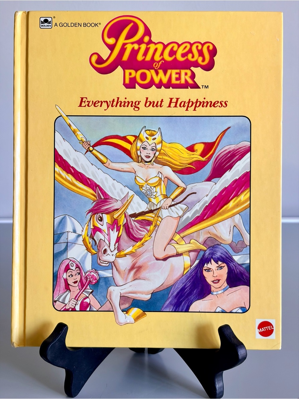 SHE-RA Princess of Power (1985) Everything But Happiness - Hardcover/Mattel/EUC